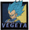 Dragon Ball Super Broly SSGSS Vegeta Anime Square Embroidered Patch