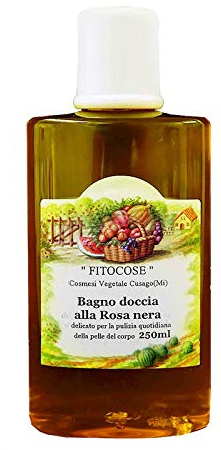 Bagno doccia alla Rosa nera 250 ml
