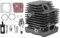 Cikonielf Kit de Piston d'assemblage de Cylindre réparation Professionnelle adaptée pour HS75 FS75 FS80 FS85 34MM pièces de Rechange de Tondeuse à Gazon faciles à Installer