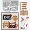 GLOBLELAND Werkzeugkästen Stanzformen Metallarbeitswerkzeuge Zaun Stanzschnitte Prägeschablonen Vorlage für die Kartenherstellung Dekoration für DIY Scrapbooking Album Handwerk