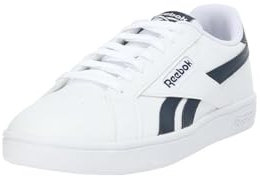 Reebok Homme Lite 4 Sneaker, White/KINETICBLUE/Acid Yellow, 42 EU