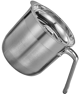 Milisten Egg White Separation Egg White and Yolk Separator Egg Separator Egg Yolk Remover Metal Screen Mesh Yolk Divider Whisk Household Stainless Steel Baby Separation Barrel