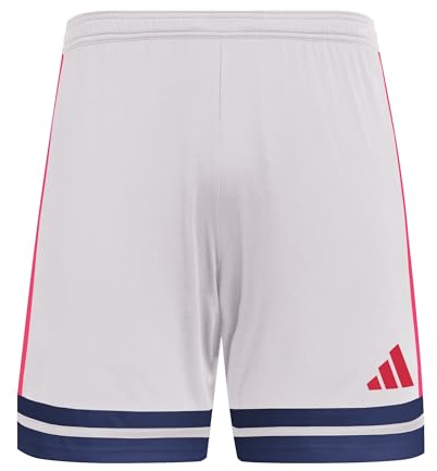 Adidas Hombre SQUADRA25 Short, Glory Grey/Team Navy Blue 2/Pure Ruby, 3XL