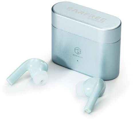 ROSESELSA EARFREE-i5 TWS In-Ear Kopfhörer mit hybrider aktiver Geräuschunterdrückung, LDAC HiFi-Sound kabellose Ohrhörer mit 48dB ANC IPX5 Bluetooth 5.3 und Spielmodus mit 54ms (Elektroblau)
