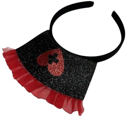 Serre-tête d'infirmière noir pour femme et fille, accessoire de coiffure pour Halloween, fêtes