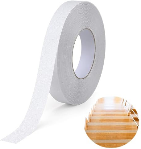 Neylokfen Antirutsch Klebeband 2cm x 10m Anti Rutsch Klebeband Antirutschband Selbstklebend Wasserdicht Transparent Anti Slip Tape für Treppen Bad (2cm x 10m)