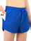 BALAYSIER Badeshorts Damen mit Taschen Badehose Damen High Waist Schnell Trocknende Schwimmhose 2 in 1 Shorts mit Liner(Blau, S)