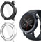 Yenwen Funda para Nothing CMF Watch Pro 2 Protector, 2 Piezas PC Dura Protector Carcasa, con Cristal Templado Protector Pantalla, HD Anti Arañazo Protección Carcasa - Transparente + Negro