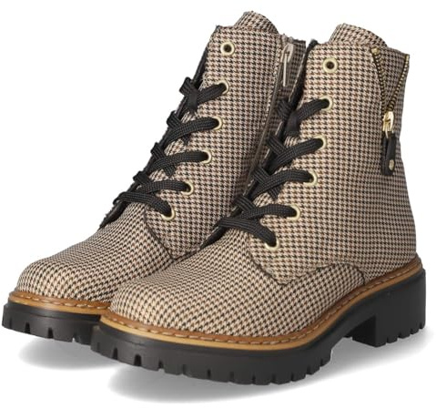 Rieker Damen 72617 Biker Boots, Beige, 39 EU