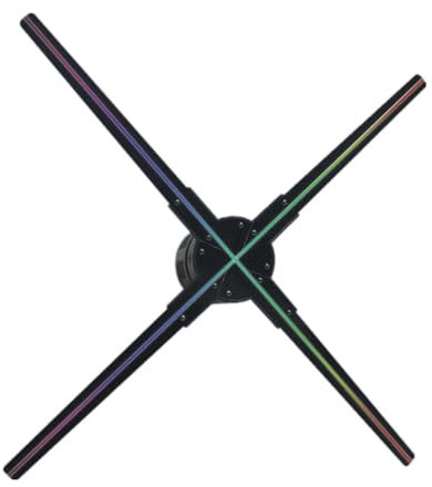 SAFAWOODES 65cm WiFi 3D Hologram LED Display 3D Holographic Fan For Advertising