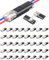 40 Stück Auto Kabelverbinder Wasserdicht 2 Polig,2V Stecker 2 pin,Schneller Kabelstecker Verbindungen 12V für 18-22 AWG Kabel Crimp,Kabel Steckverbinder,Auto Stecker Steckverbindung Steckbarer Kabelan