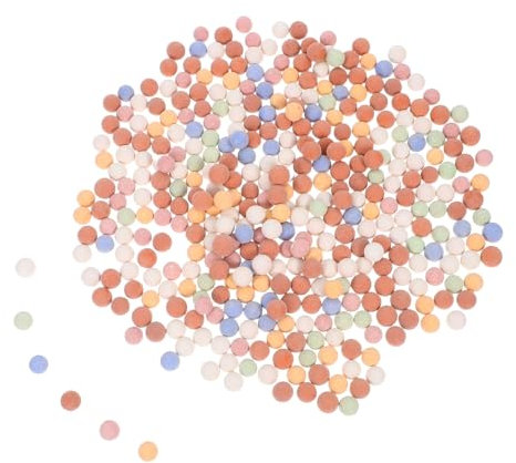 VANZACK Hydroponische Tonkiesel Kleine Flusssteine Hydroponischer Kies Dekosteine Ziersteine Für Zimmerpflanzen Kieselsteine Für Gartenpflege Tonkugeln Für Terrarien Drainage Für