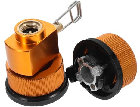 Mipcase Propangasadapter Nachfüllset Für Campingkocher Outdoor Gaskartuschen Adapter Kompatibel Mit Kassetten Und Flachtanks Leicht Und Kompakt Für Wandern Und Reisen