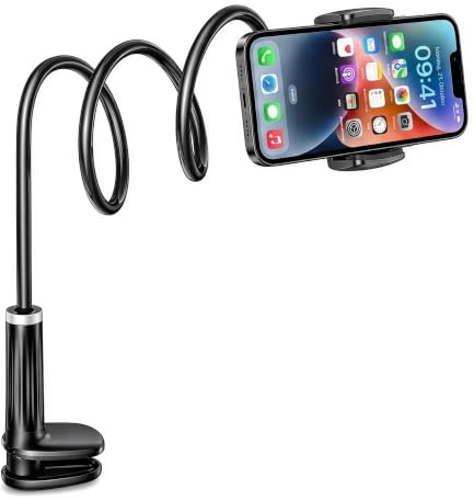 Schwanenhals Tablet Halterung, 360° Drehbar Tablet Ständer | Flexible Lang Arm Handy Ständer Ipad Halterung Handyhalterung Bett für Ipad Handy Switch Samsung Galaxy Tabs 4-7 Zoll