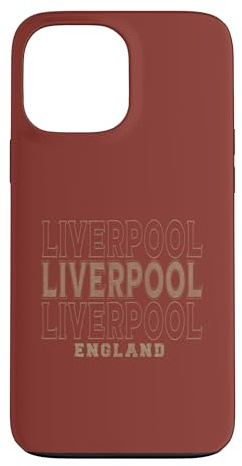 Vintage Liverpool England Case for iPhone 13 Pro Max