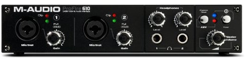 M-Audio Profire 610 (Importazione UK) - Interfaccia audio - 60 canali - USB - Windows, macOS, Linux - XLR, RCA, Optical, Coassial