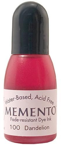 Tsukineko Memento Refill Nachfülltinte - 15 ml - Rosa, Rose Bud - Zubehör Reinker für Memento Stempelkissen