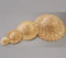Chapeau décoratif en paille, diamètre extérieur 16 cm, naturel clair - Neuf