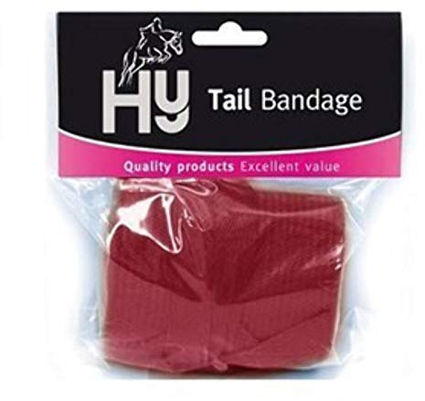 Hy Tail Bandage - Red - 2m x 7.5cm