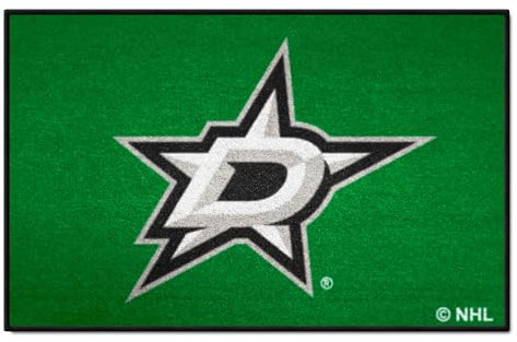 FANMATS NHL Dallas Stars-Teppich aus Nylon, Team-Farbe, 48,3 x 76,2 cm