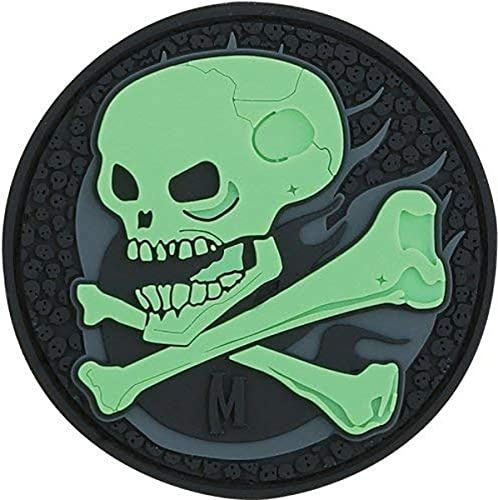 Maxpedition Skull Patch (Glow) 2.5 x 2.5