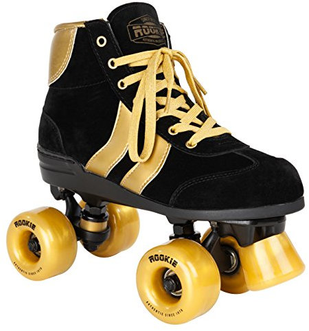 Rookie Rollerskates Authentic V2 RKE-SKA-2161 (Black Gold) Gr. 38