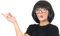 ILOVEFANCYDRESS Unglaublich Fashion Designer Set – Schwarze Perücke und Brille (Einheitsgröße)