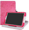 Galaxy Tab E 9.6 Rotante Custodia,LFDZ Slim girevole Smart 360 gradi di rotazione Case Cover Custodia Protettiva per Samsung Galaxy Tab E 9.6 SM-T560 SM-T561 Tablet,Magenta