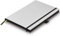 LAMY paper Hardcover A6 Notizbuch 810 – Format DIN A6 (102 x 144 mm) in schwarz mit Lamy-Lineatur, 192 Seiten und elastischem Verschlussband