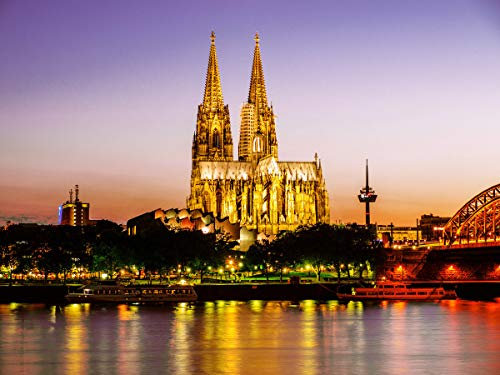 Puzzle 1000 Teile Abend Im Kölner Dom Lernspielzeug Für Erwachsene Zur Freizeitunterhaltung Für Kinder