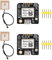AITRIP GT-U7 GPS Module GPS Receiver Navigation Satellite with EEPROM Compatible with 6M 51 Microcontroller STM32 UO R3+ IPEX Active GPS Antenna for Arduino Drone Raspberry Pi Flight (2PCS)