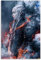 5d Diamond Painting Diamant Bilder FüR Erwachsene Und Kinder Daenerys Drache Game of Thrones DIY Kreuzstich Arts Craft Kristall Strass Stickerei 19.7x27.6(50x70cm) Kein Rahmen