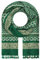 Majea Damen Halstuch Tuch Kopftuch Schal Damen-Schal Stola (grün 7) (180cm x 90cm)