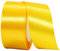 40mm Wide Yellow Ribbon for Gift Wrapping,Wedding Car Ribbon 1.5Inch Large Satin Ribbon Yellow Christmas Ribbon,22m Fabric Thick Ribbon for Crafting Hair Bow Bouquets Floristry Cake Decorations