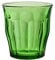 Duralex Set 4 Gläser gehärtetes Glas 31cl stapelbar, robuste Küchengläser für Wasser Saft Limonade, täglicher Gebrauch, bunte Farben, spülmaschinenfest, Picardie-Kollektion
