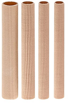 YSTrillion 4 Stück Silikon Zehenschutz,Zehenschutz Schlauchbandage Fingerbandage Fingerschutz Gel Zehenpolster für Mais,Blasen und Schwielen
