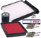 BESTPRICE Inspektionspaket Filterset mit 1x Luftfilter, 1x Innenraumfilter, 4x Zündkerze Super FR8ME, 1x Ölablassschraube mit Dichtung Kompatibel mit NISSAN MICRA (K12), NOTE (E11, NE11)