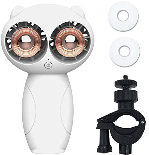 KENSUKA Ventilador Carrito Bebé con Aromaterapia BF1, Ajustable 360°, Clip Universal Desmontable, Batería Recargable USB de 6000mAh, 3 Velocidades de Viento, Ideal para Cochecito de Bebé