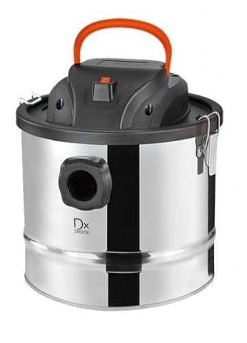 Drexon - 781010- Aspirateur 800W à Cendres et Poussières de Granulés 10L - Fonction Souffleur - Matière: PP+ cuve en INOX