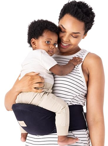 Regalo Baby Hip Seat Carrier, Ergonomic Baby Carrier for Infants & Toddlers, Adjustable Waist Belt with Storage Pockets, Lightweight Toddler Carrier for Travel, 6–36 Months