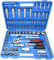 Generico VALIGIA SET CHIAVI A BUSSOLA 108 PEZZI VANADIUM CON CRICCHETTO 108 PZ