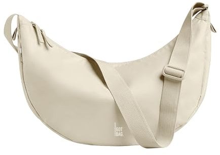 GOT BAG Crossbody Moon Bag | Halbmond Handtasche Wasserabweisend | Stylische Umhängetasche mit verstellbarem Gurt