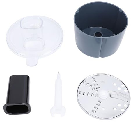 Qcwwy Robot da Cucina Contenitore Kit Taglierina Accessori Grattugia Formaggio Accessorio per Frutta Verdura per Bimby Tm6 Tm5 Grattugia Grattugia Robot da Cucina