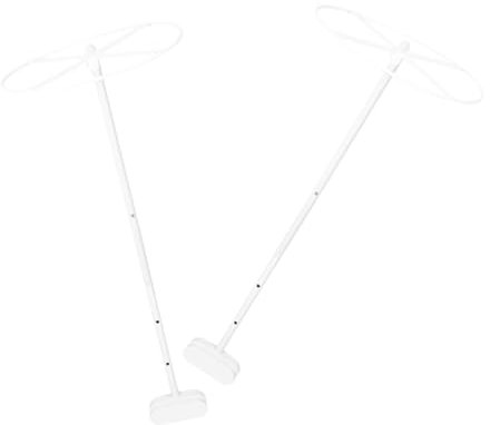TOPBATHY 2sätze Babybett Baldachin Halterung Schnelle Installation Robuste Stahlstützen Für Vielseitige Nutzung Für Babybett Und Moskitonetz
