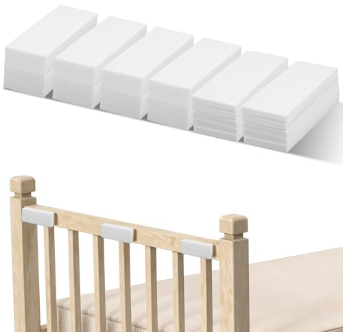 18Pcs Headboard Pads Furniture Wall Protectors EVA Foam Headboard Stoppers Anti Shake Bed Noise Stoppers Felt Couch Bumper Self Adhesive Furniture Pads for Bed Frame Chair Table Legs