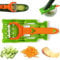 Genérico Pelador Cocororo Doble Cuchilla Multiusos para pelar, múltiple pelador Multifuncional Doble Cuchilla cocororo, pelad,pelador Multifuncional