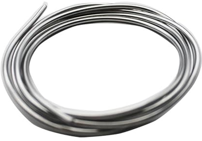 Filo/barra di zinco puro (barra tonda) - Grado di elevata purezza, for galvanica anodica(0.8mm x 1m 1pc)