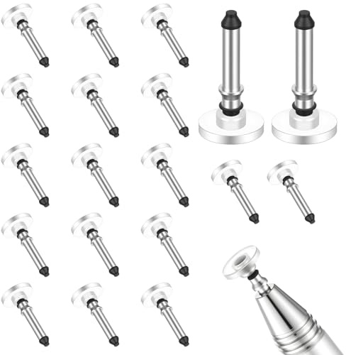 Lot de 24 pointes de stylet universelles blanches de rechange pour écran tactile, adaptées aux smartphones/tablettes pour écrire et dessiner, pointes de rechange pour stylet
