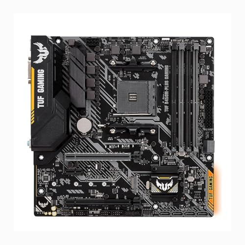 Placa Madre Placa Base Fit For ASUS TUF B450M-PLUS Gaming AM4 Micro ATX B450 for procesador AMD Ryzen 7 5800X3D 5800X 5600X DDR4(OC) PCI-E X16 HDMI M.2