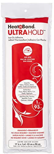 HeatnBond Iron-On Adhesive, White, 1 Pack